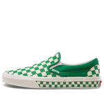 Vans Classic Slip-On 'Nextor Checkerboard - Jolly Green' VN0A38F7PVC