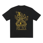 PALACE x Lotties Crossover Dragon Alphabet Pattern Short Sleeve Unisex Black P20TS059
