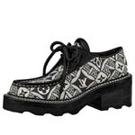 (WMNS) LOUIS VUITTON LV Beaubourg Loafers 'Black' 1A8D3E