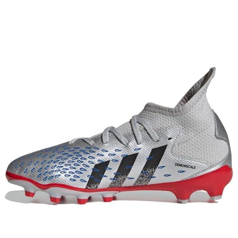 (GS) adidas Predator Freak.3 Multi Ground Boots 'Grey Red' FY7625