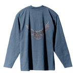 Yeezy Gap Engineered by Balenciaga SS22 Dove Longsleeve Tee 'Washed Blue' YEEZY-SS22-116