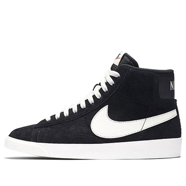 (WMNS) Nike Blazer Mid Vintage Suede 'Black' AV9376-001