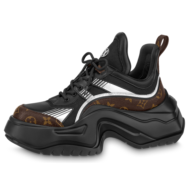 (WMNS) LOUIS VUITTON Archlight 2.0 Platform Sneakers 'Black' 1ABHZ7