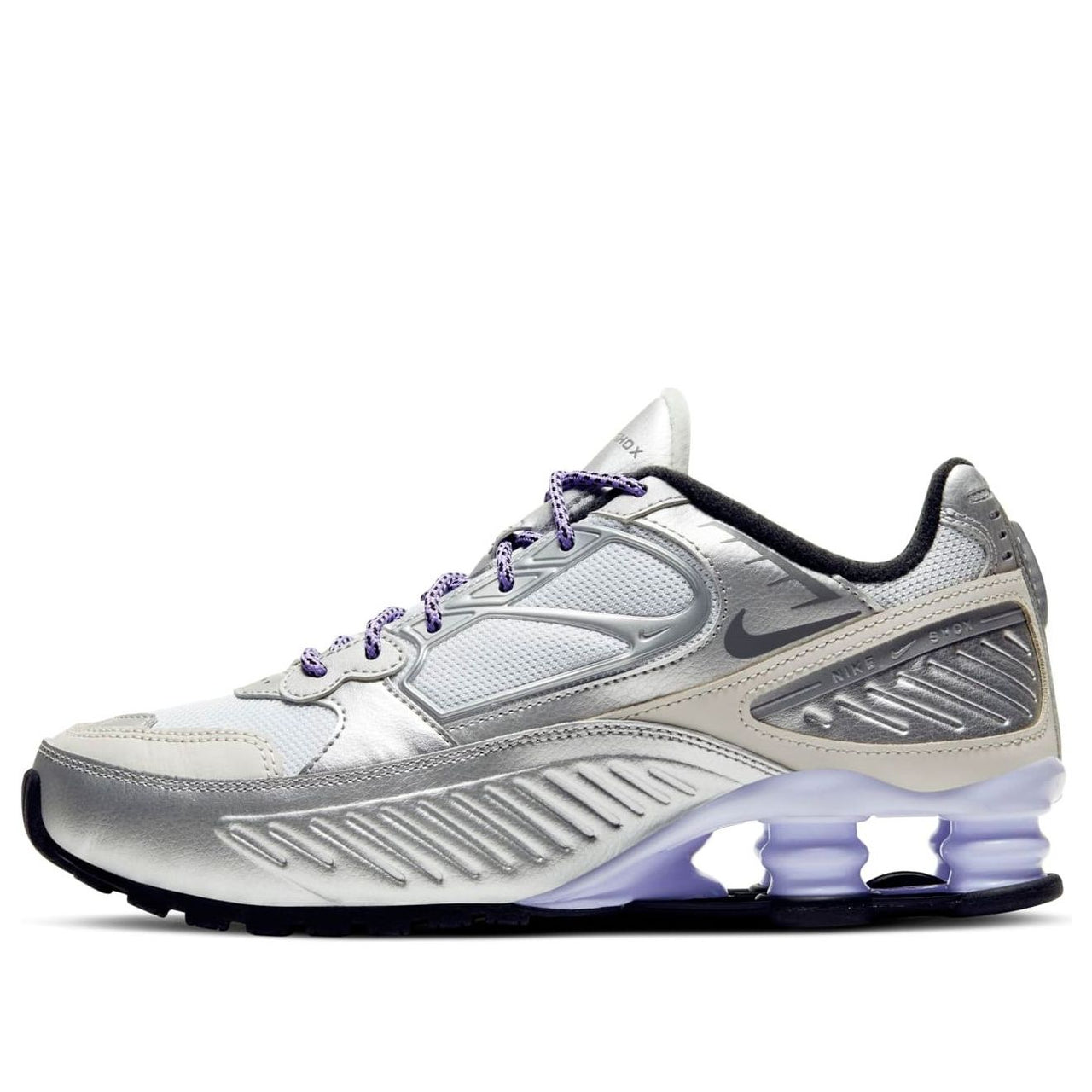 (WMNS) Nike Shox Enigma 9000 'Metallic Silver Violet' CT3450-001