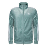 Men's adidas originals Solid Color Zipper Stand Collar Casual Sports Jacket DV1625