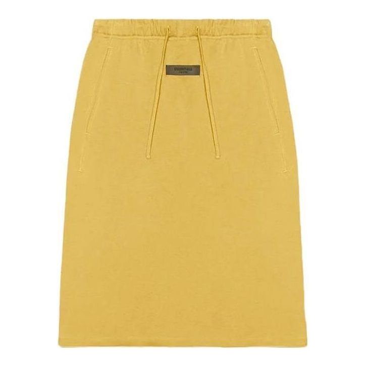 (WMNS) Fear of God Essentials SS23 Midi Skirt 'Light Tuscan' FOG-SS23-220