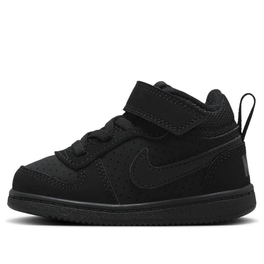 (TD) Nike Court Borough Mid 'Triple Black' 870027-001