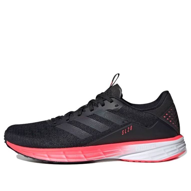 (WMNS) adidas SL 20 Black/Red FV7339
