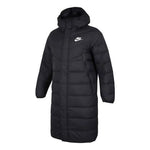 Nike Hooded Puffer Long Coat 'Black' DV0756-010
