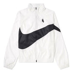 Nike Lab Heritage Jacket White Black BIG SWOOSH 'Black White' AA1569-100