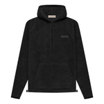 Fear of God Essentials SS22 Polar Fleece Half Zip Hoodie 'Iron' FOG-SS22-396