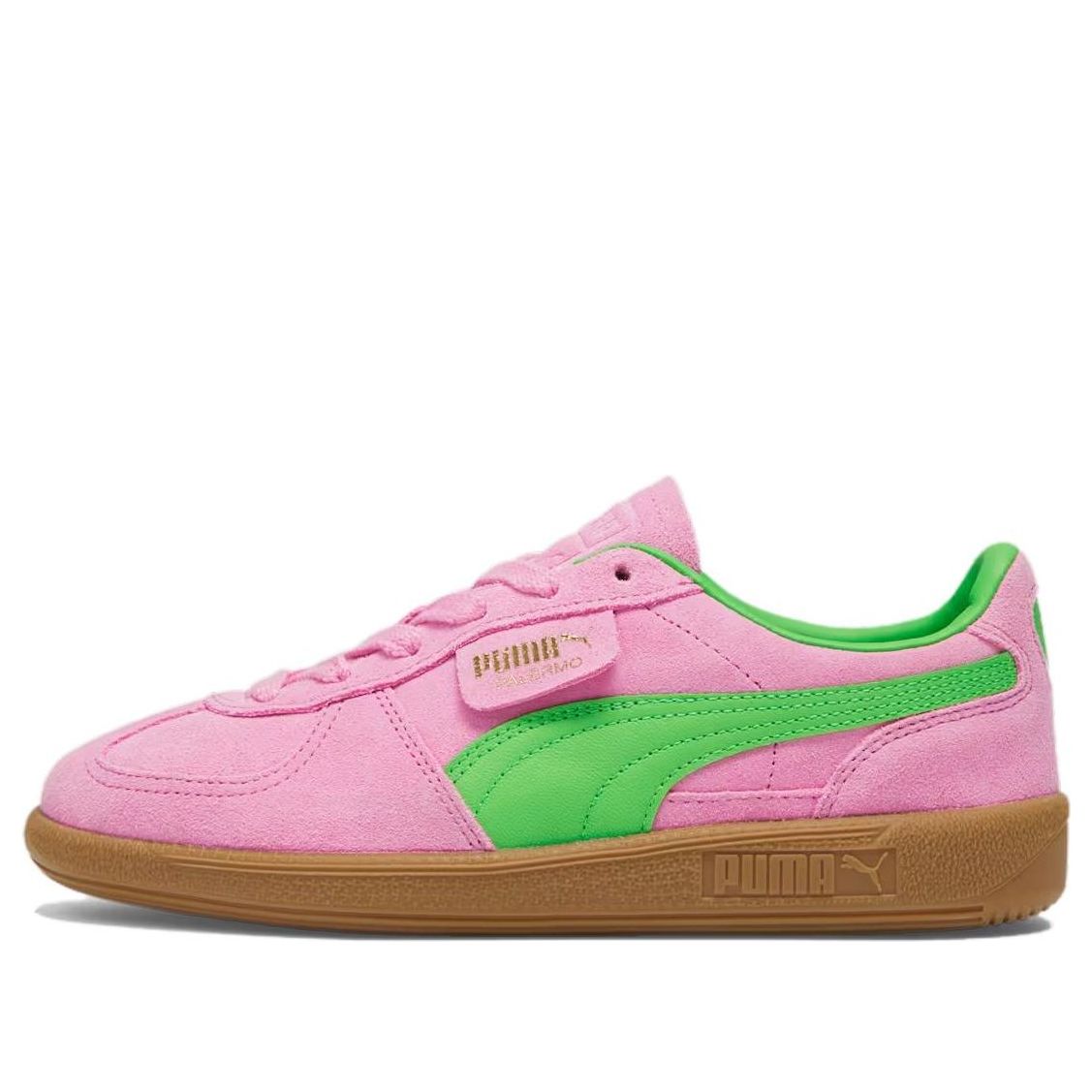 (WMNS) Puma Palermo 'Pink Delight Green' 397858-01