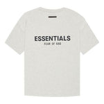 Fear of God Essentials SS21 Short Sleeve T-Shirt 'Light Heather Oatmeal' FOG-SS21-597