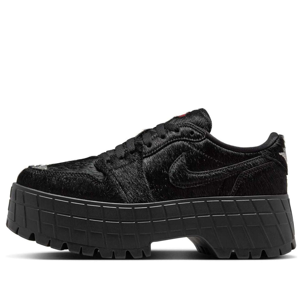 (WMNS) Air Jordan 1 Low Brooklyn 'Black Gym Red' IB7210-006