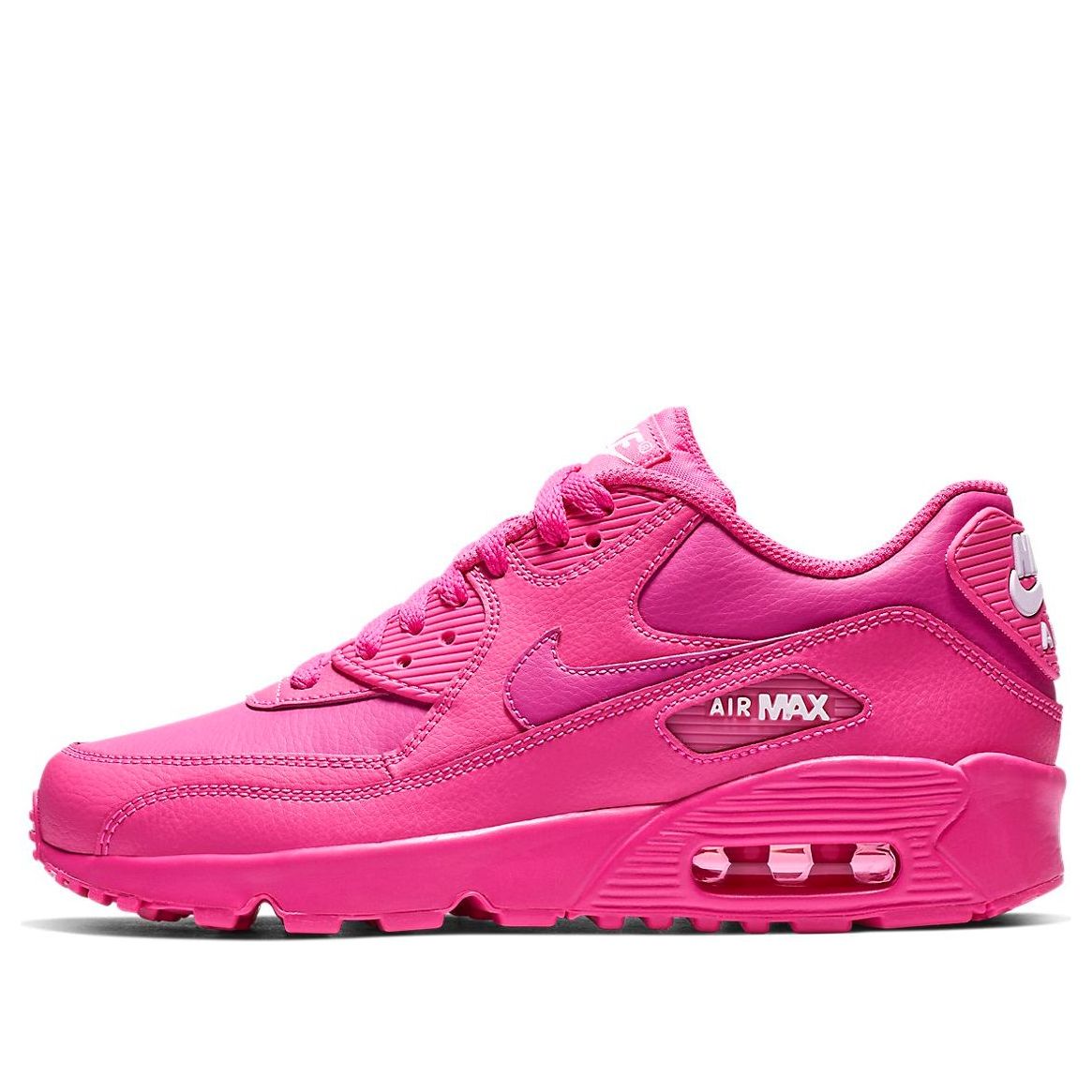 (GS) Nike Air Max 90 LTR 'Laser Fuchsia' 833376-603