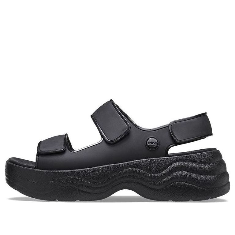 (WMNS) Crocs Skyline Sandals 'Black' 208183-001