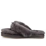 (WMNS) UGG Fluff Flip Flop III 1100250-GREY