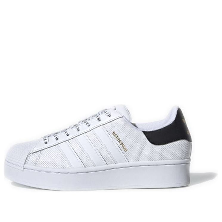 (WMNS) adidas Superstar Bold 'White Black' FV3443
