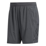 Men's adidas Logo Stripe Solid Color Gym Breathable Sports Shorts Gray FP7846