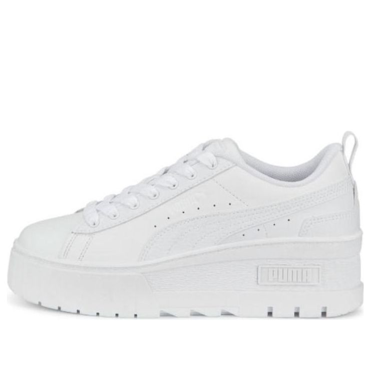 (WMNS) PUMA Mayze Wedge 'Triple White' 386273-04
