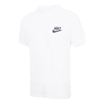 Men's Nike Sportswear Logo Alphabet Printing Round Neck Short Sleeve White T-Shirt DR7810-100