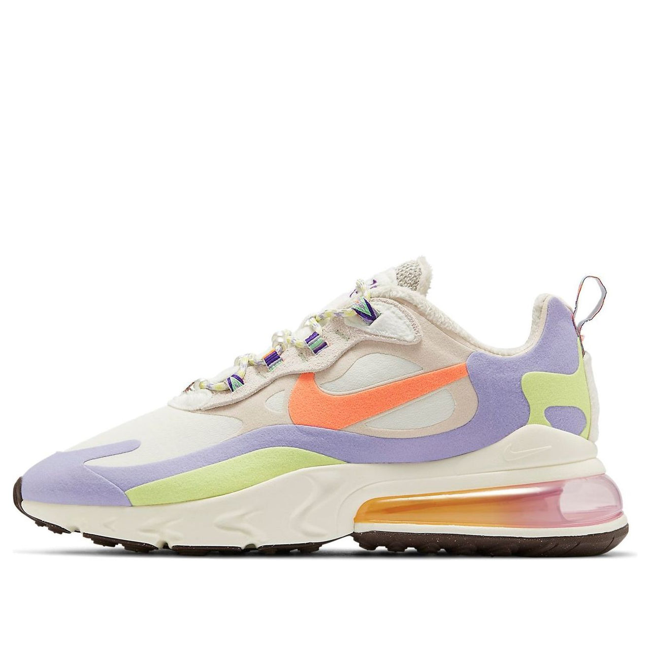 (WMNS) Nike Air Max 270 React 'Sail Orange Frost' DC3276-101