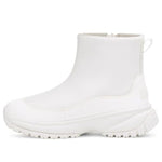 (WMNS) UGG Yose Zip Fleece Lined Snow Boots White 1112329-WHT