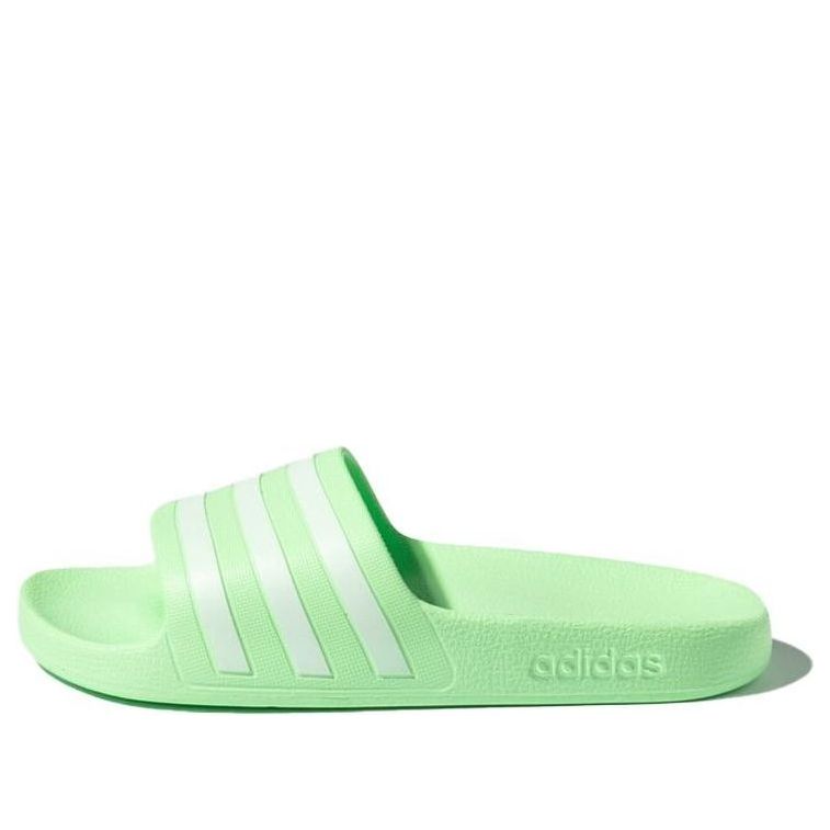 (WMNS) adidas Slide Adilette Aqua 'Green White' EE7347