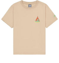 (WMNS) New Balance Cartoon Short Sleeve T-Shirt 'Pink' AWT41333-INC