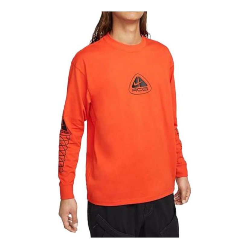 Nike ACG Long Sleeve Lungs T-Shirt 'Picante Red' DX9454-633
