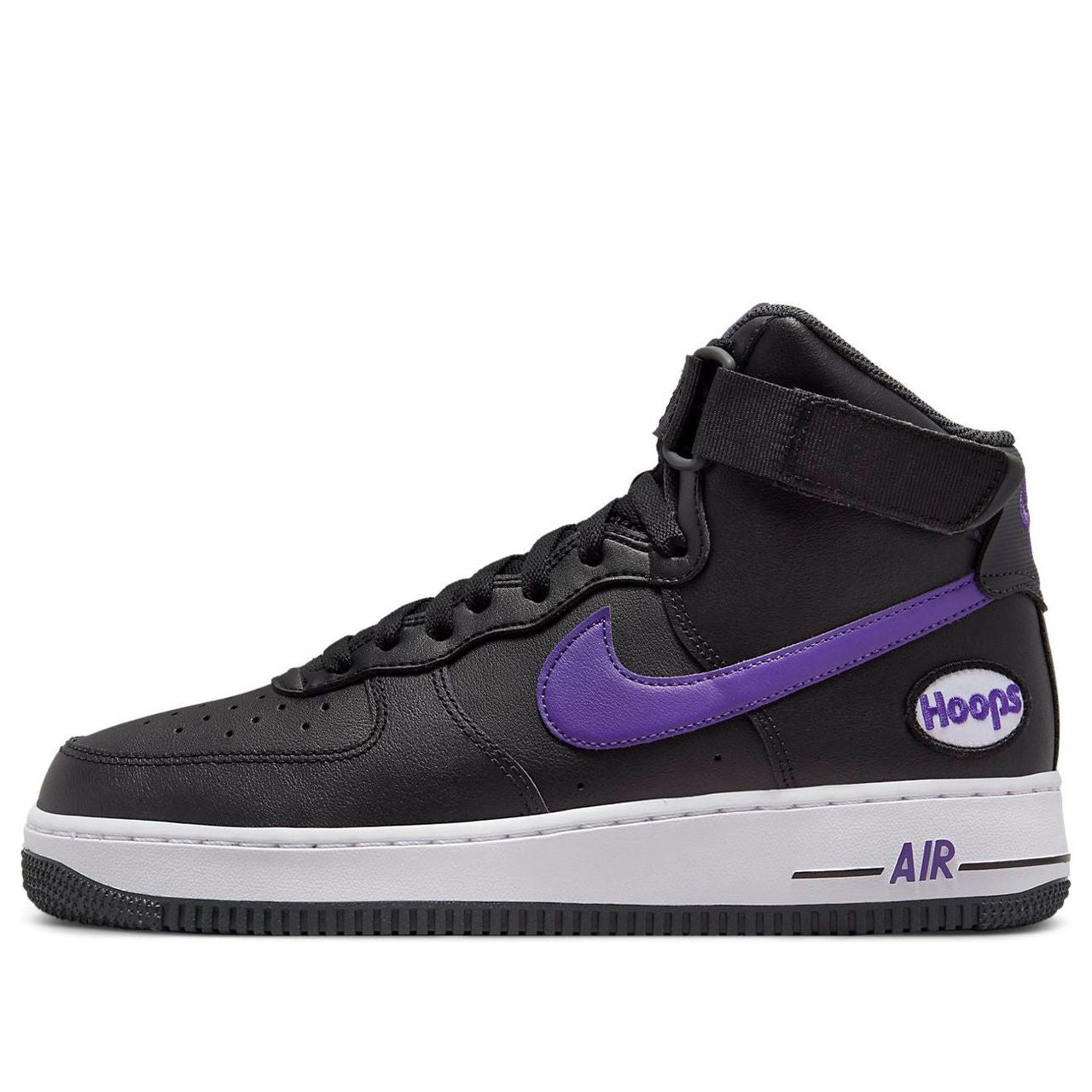 Nike Air Force 1 High '07 LV8 Hoops 'Black Purple' DH7453-001
