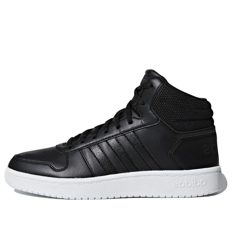 (WMNS) adidas Hoops 2.0 Mid 'Black White' B42100