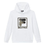 FILA Logo Pattern Printing Drawstring White F11M018206F-WT