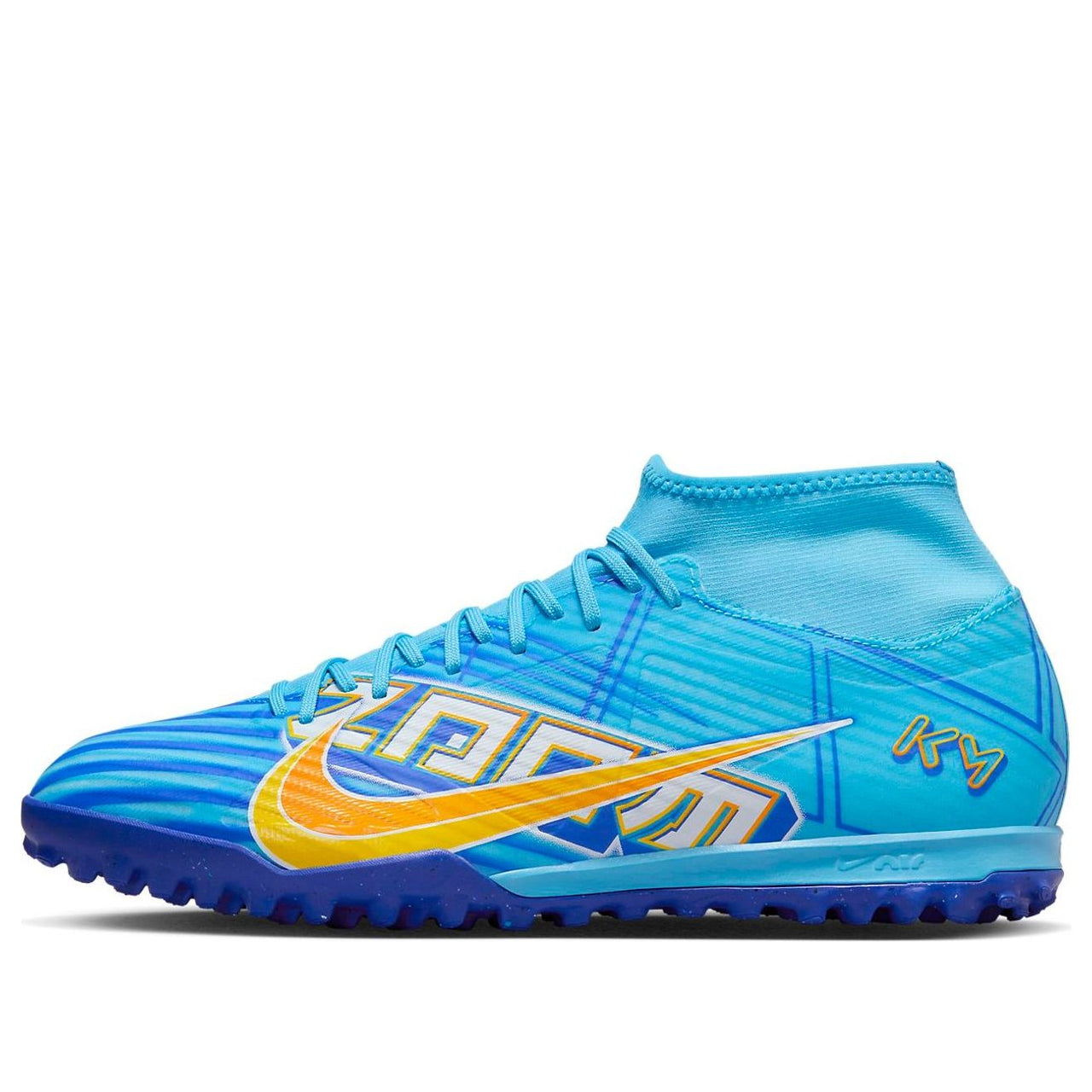 Nike Mercurial Superfly 9 Academy KM TF 'Baltic Blue' DO9347-400