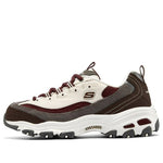 (WMNS) Skechers D'Lites 1.0 'Wine Red Brown' 149906-BUGY