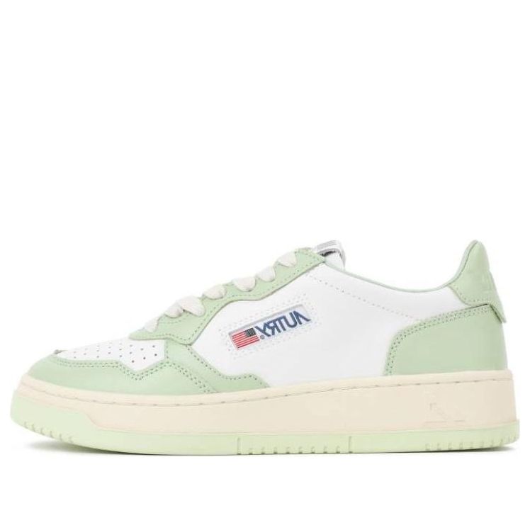 (WMNS) AUTRY Medalist Low Top Bicolor 'White Green' AULW-WB24
