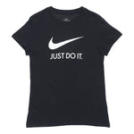 (WMNS) Nike Sportswear Tee JDI Basic Printed Short Sleeve TEE Black CI1384-010