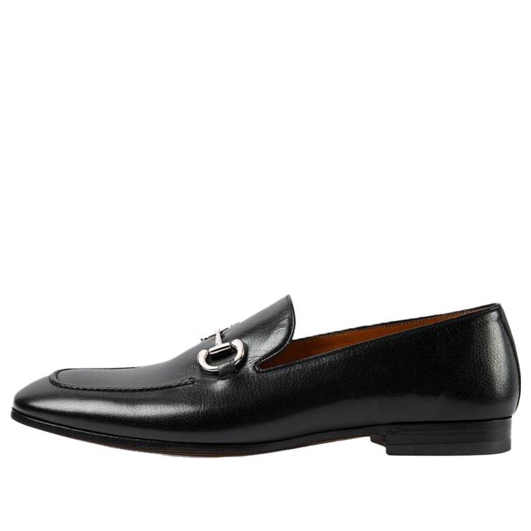 Gucci Horsebit Loafers 'Black Silver' 649479-0G0V0-1000