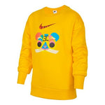 (GS) Nike CNY New Year's Edition Fleece Stay Warm Round Neck Pullover Boy University Gold DR1855-739