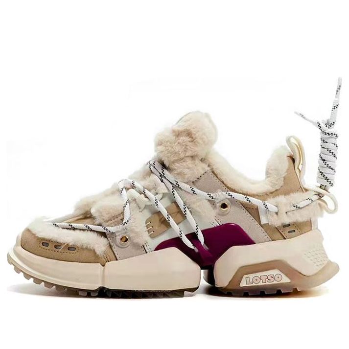 (WMNS) Li-Ning Sport Leisure x Disney 'Brown White' AGLR334-1