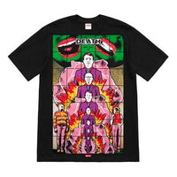 Supreme SS19 Gilbert George DEATH Black Tee SUP-SS19-544