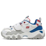 Skechers D'Lites II K Running Shoes White/Blue 996301L-WGBL