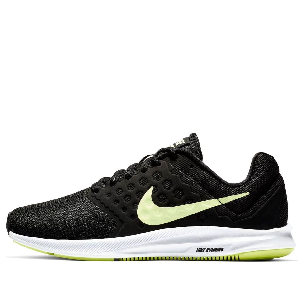 (WMNS) Nike Downshifter 7 Black/Green 852466-012