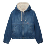 Stussy Denim Sherpa Work Jacket 'Blue' 115725