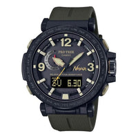 Casio Pro Trek NANGA Quartz Analog Watch 'Black Olive Green' PRW-6630NA-1A3JR