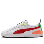 PUMA Suede Bloc 'White Cherry Tomato' 380705-07