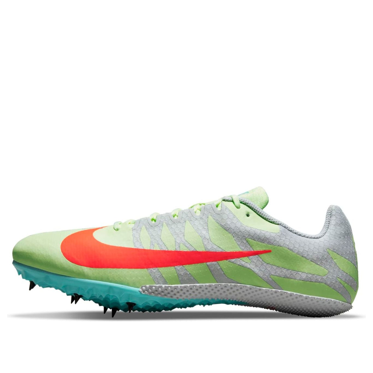 Nike Air Zoom Rival S 9 Spikes 'Barely Volt Hyper Orange' 907564-701