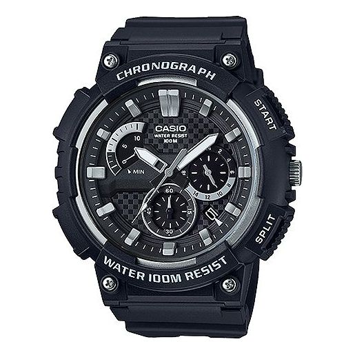 CASIO Classical Waterproof Sports Men Mens Black Analog MCW-200H-1A