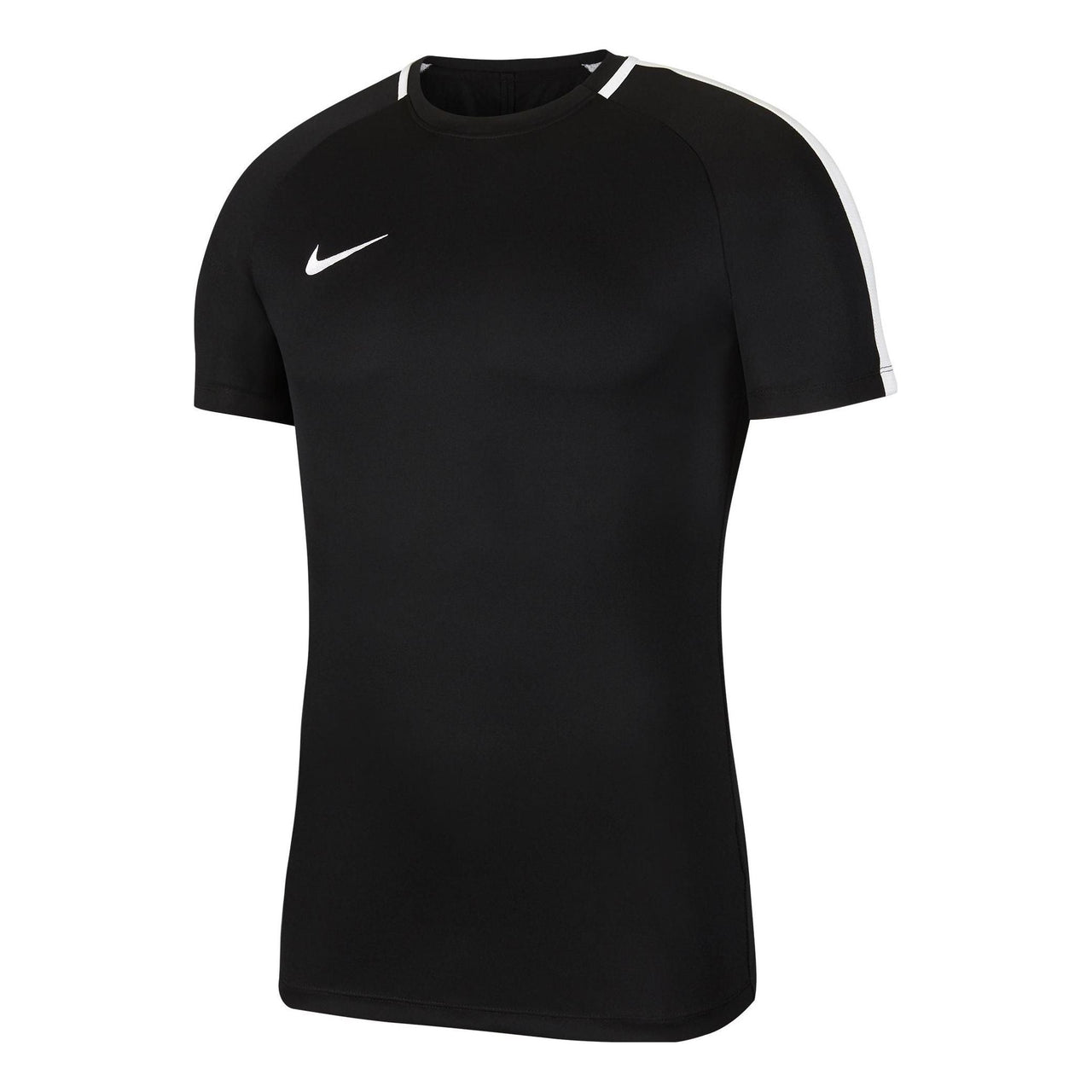 Nike Football Training Knitted Quick-drying Sports Short Sleeve Comfortable Breathable T-shirt 'Black' AT3029-010