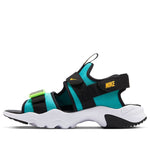 Nike Canyon Black Blue White Sandals 'Oracle Aqua Laser Orange Black' CI8797-300